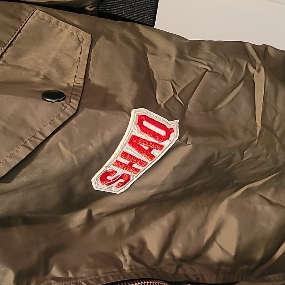 NWT Army Green Bomber Jacket 3/4 Length - Picture 5 of 8